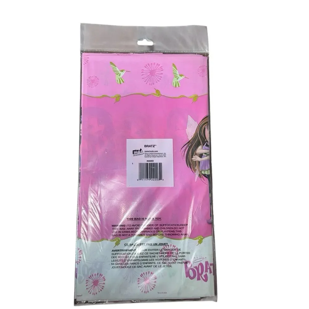 Bratz Party Plastic All Over Party Tablecovers Lot of 3 54x84 Discontinued NEW‎